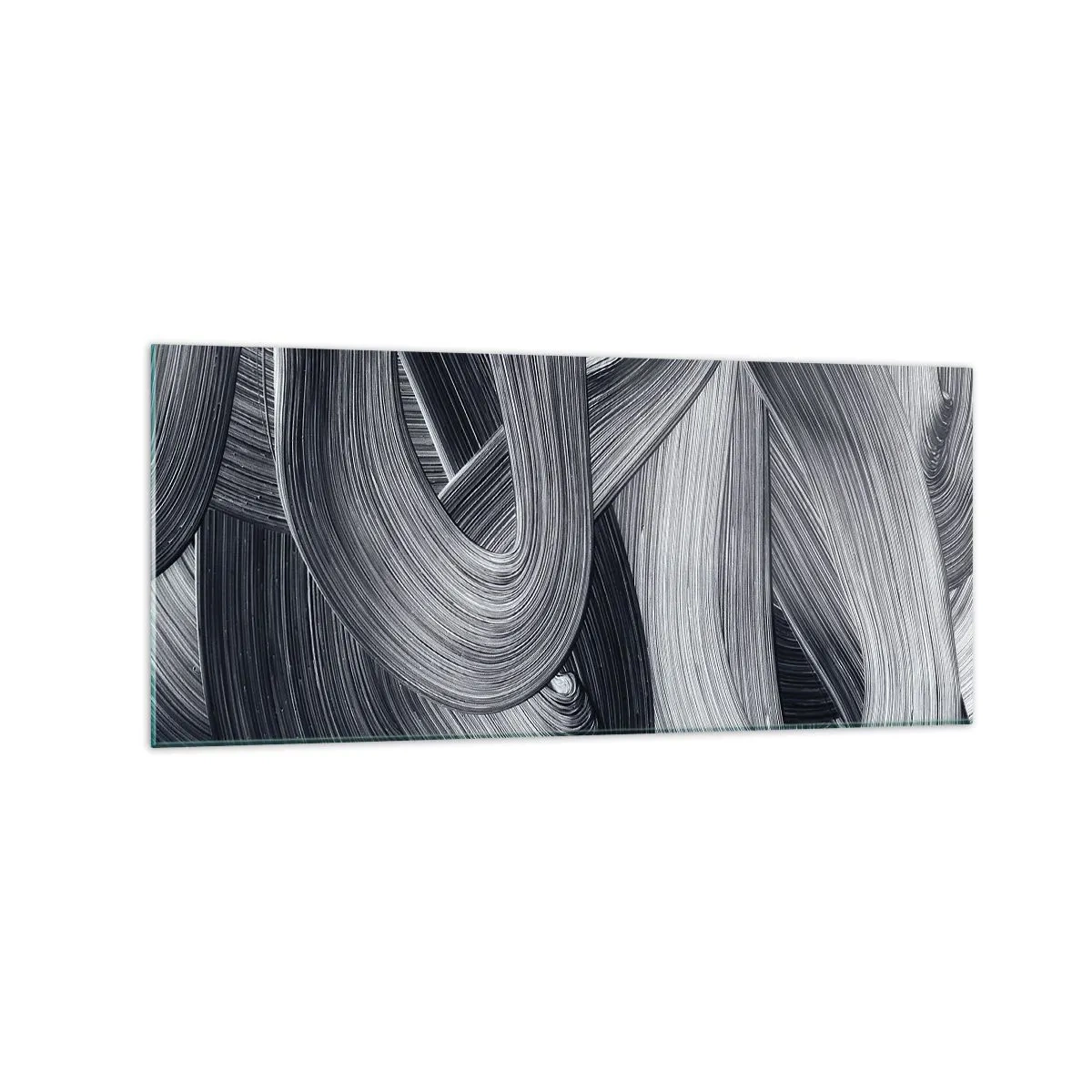 Tablou pe sticlă - Fluiditatea realității - 120x50 cm
