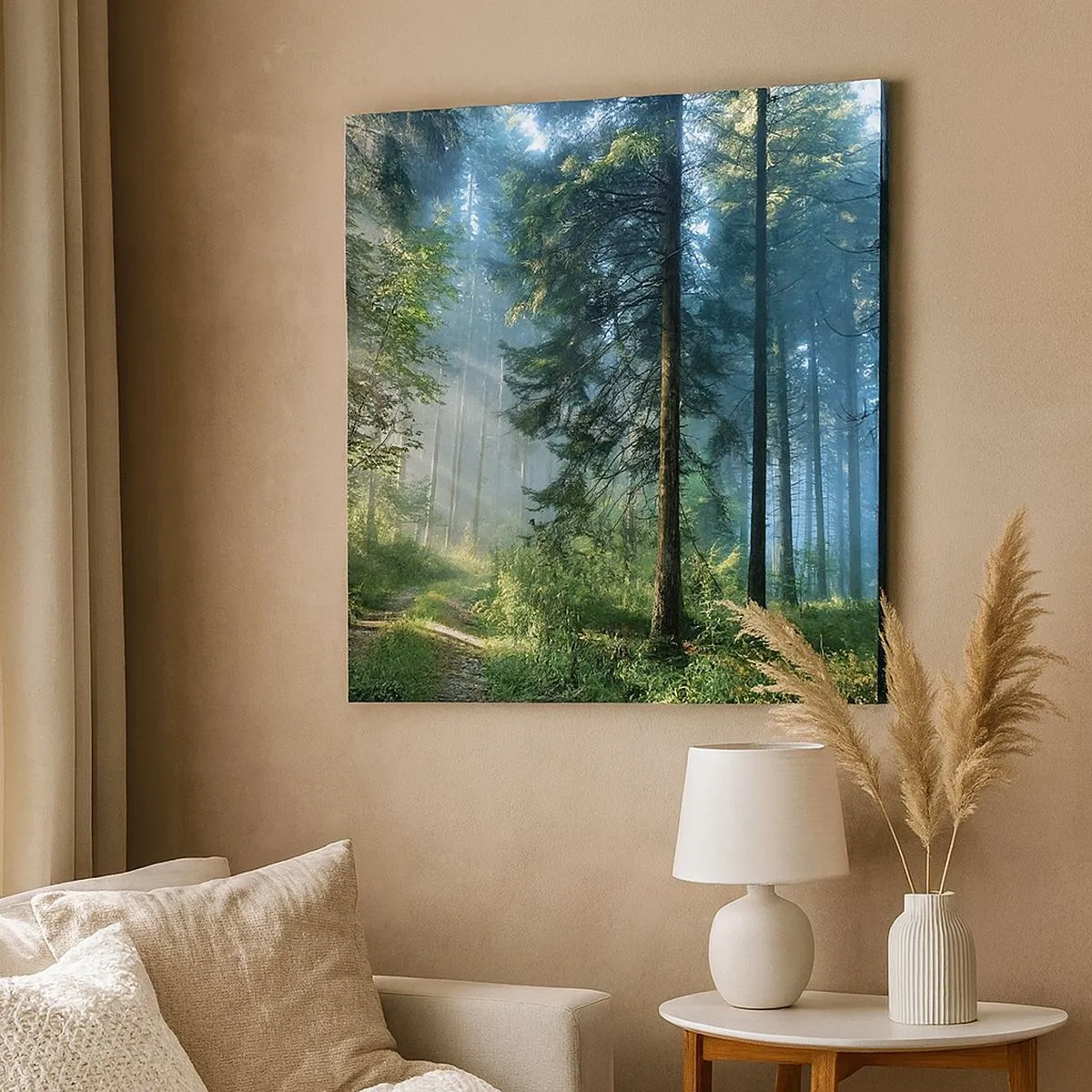 Tablou pe pânză - Strălucirea de dimineață - 30x30 cm