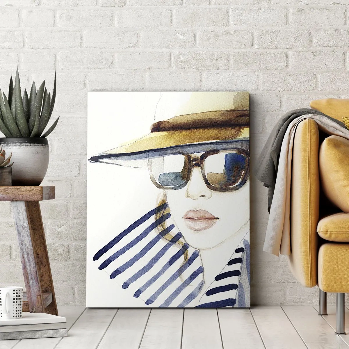 Tablou pe pânză - Bun venit la Florida! - 45x80 cm