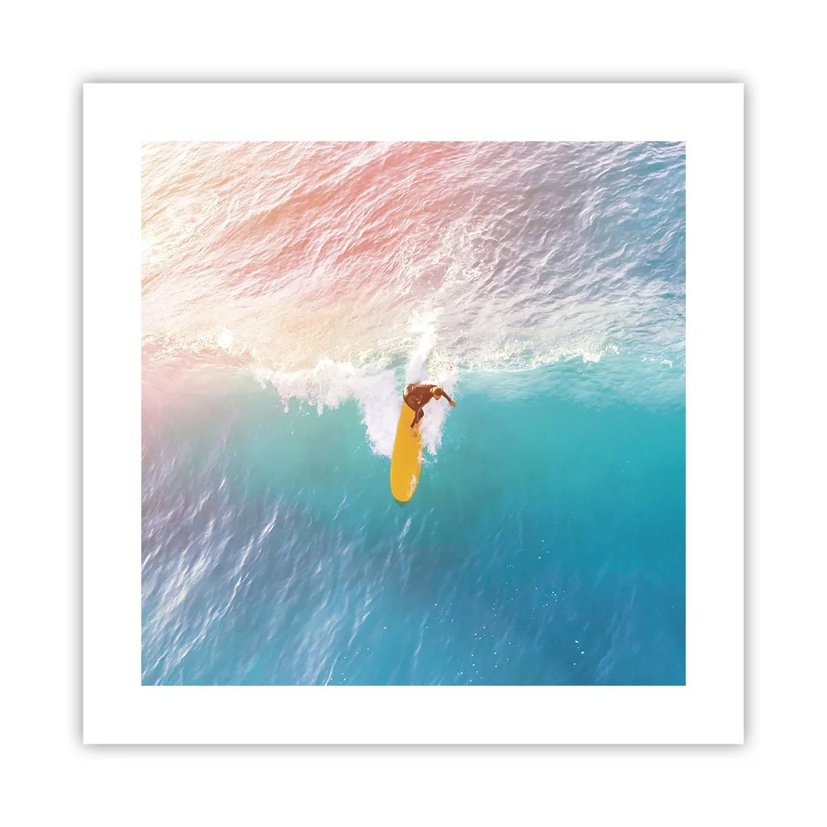 Poster - Călărețul oceanului - 40x40 cm