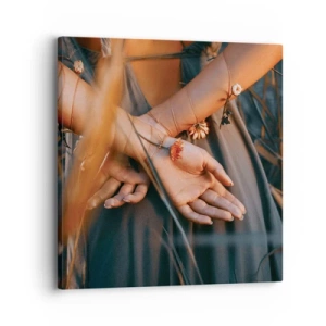 Tablou pe pânză - Legată de natură - 30x30 cm