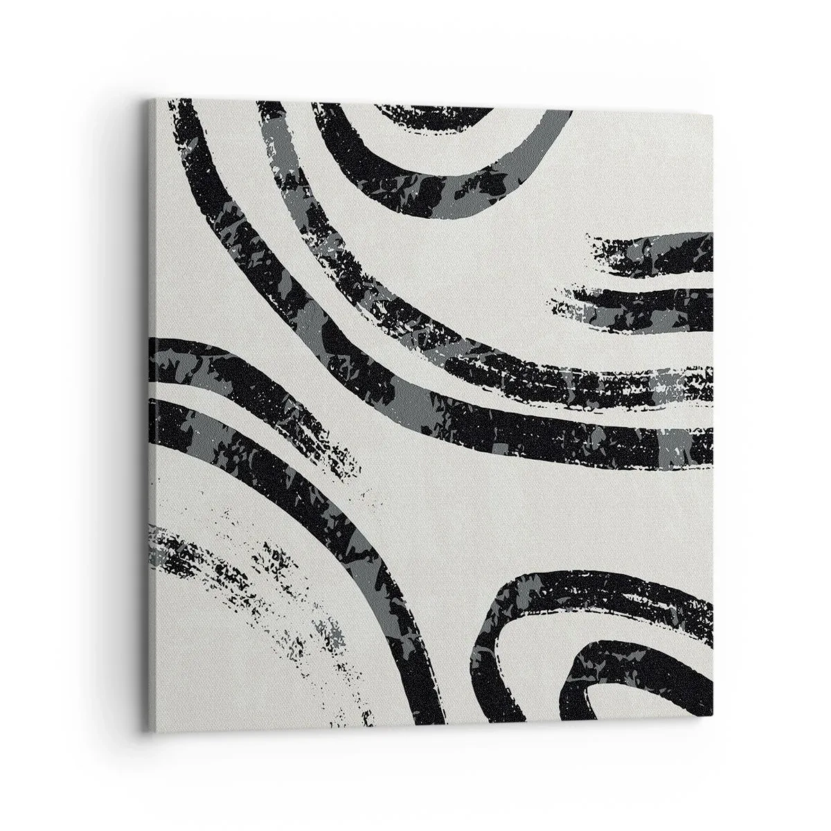 Tablou pe pânză - Pe jumătate oprit - 70x70 cm