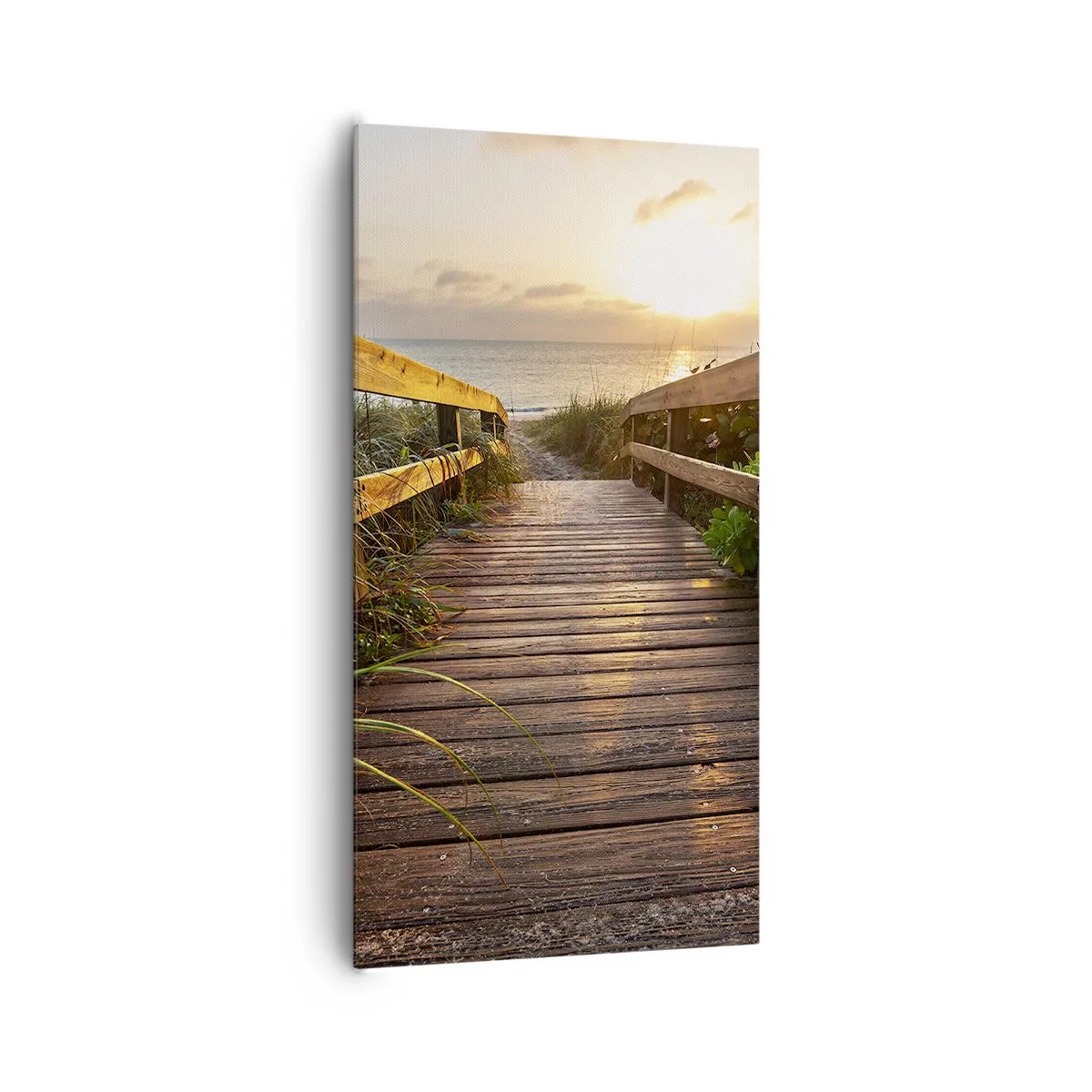 Tablou pe pânză - Și direct la țărm - 65x120 cm