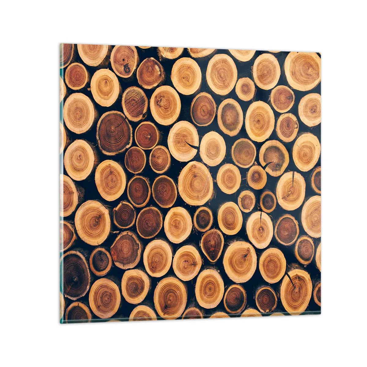 Tablou pe sticlă - Cât de bătrân sunt? - 30x30 cm