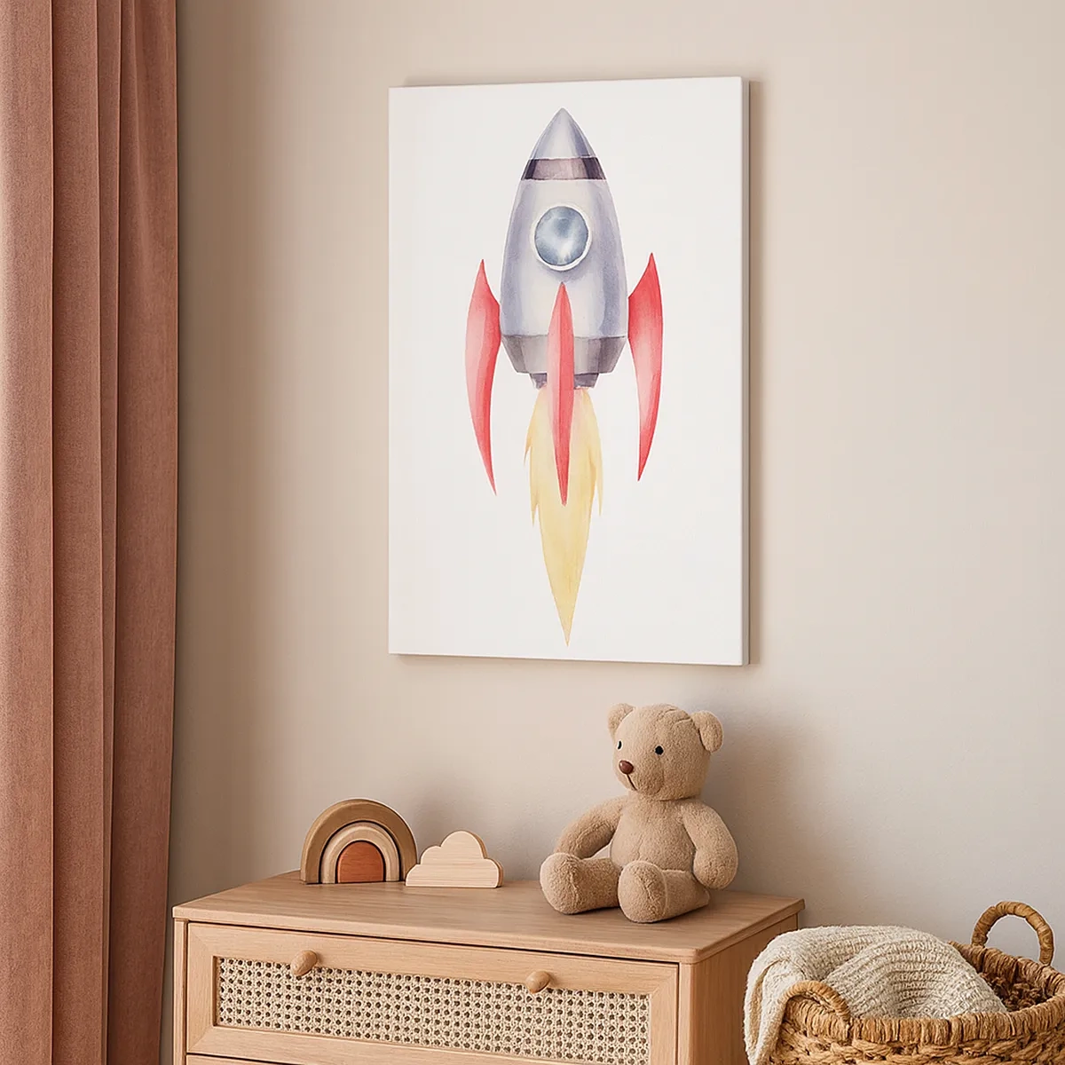 Tablou pe pânză - Mai sus, mai repede, mai departe - 50x70 cm