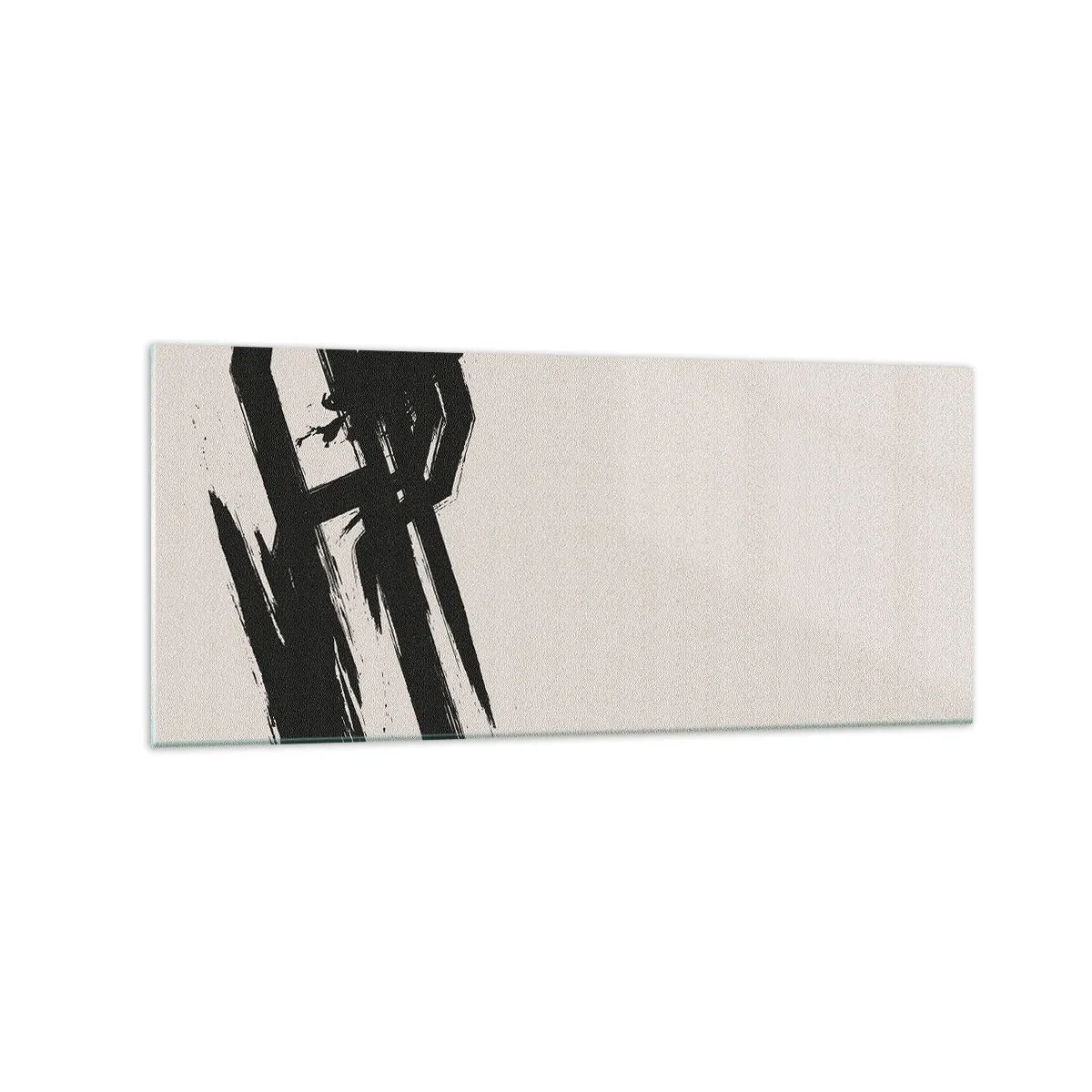 Tablou pe sticlă - Un impuls de neoprit - 120x50 cm