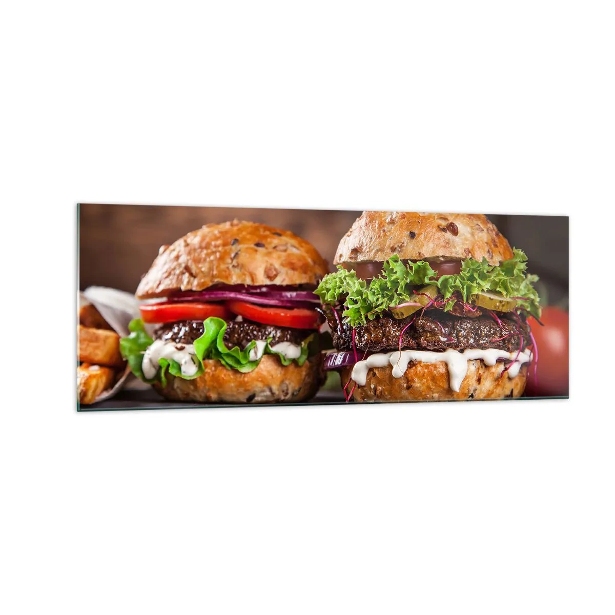 Tablou pe sticlă - American dream - 140x50 cm