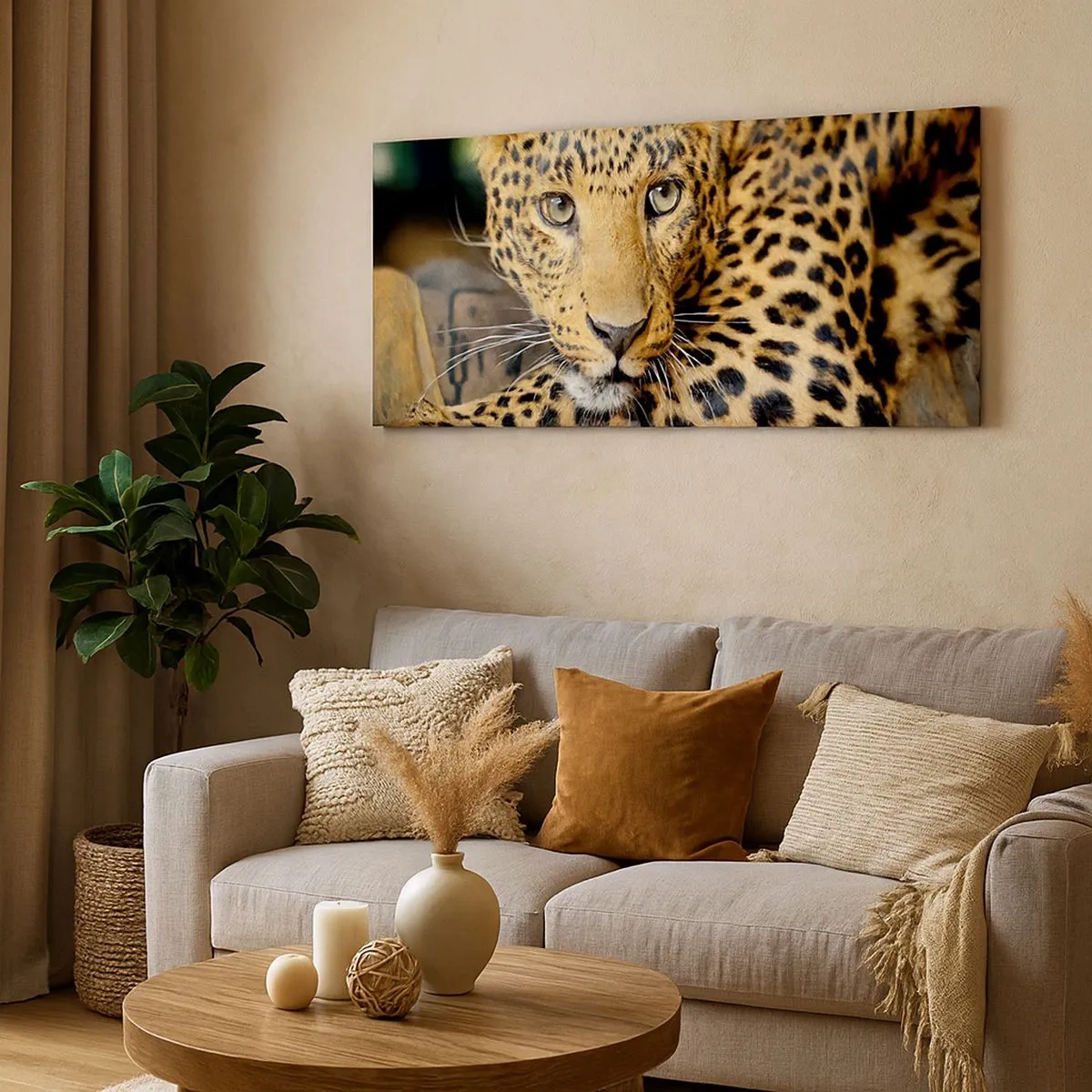 Tablou pe pânză - Nu-ți fie teamă, apropie-te - 100x40 cm