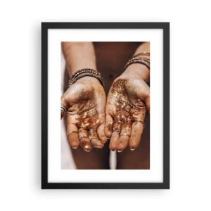 Poster în ramă neagră - Un cadou pentru tine - 30x40 cm