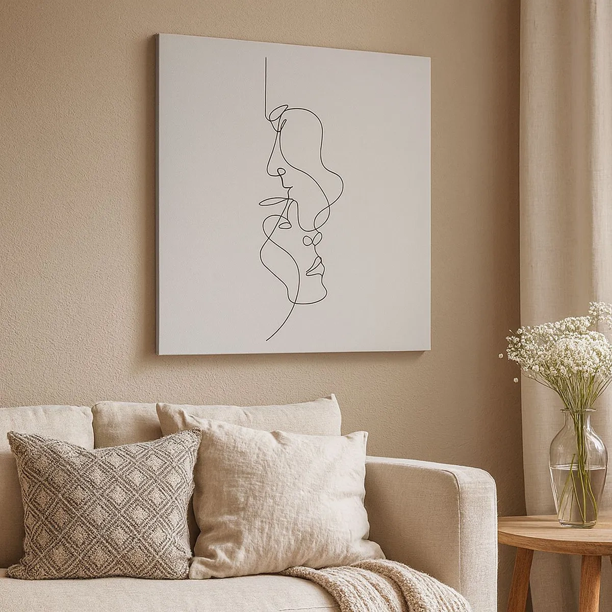 Tablou pe pânză - Dorință vorace - 30x30 cm