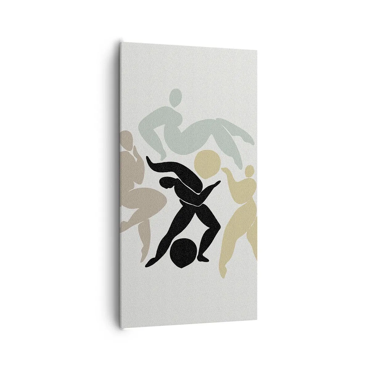 Tablou pe pânză - Mișcarea pentru sănătate și frumusețe - 65x120 cm