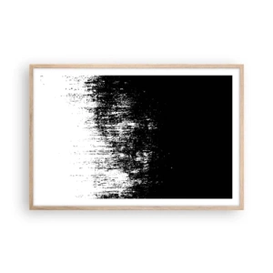Poster în ramă de stejar deschis - Iar câștigătorul este... - 91x61 cm