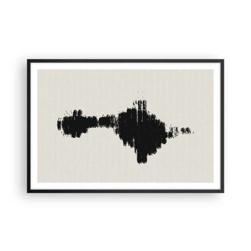 Poster în ramă neagră - Vibrațiile imaginației - 91x61 cm