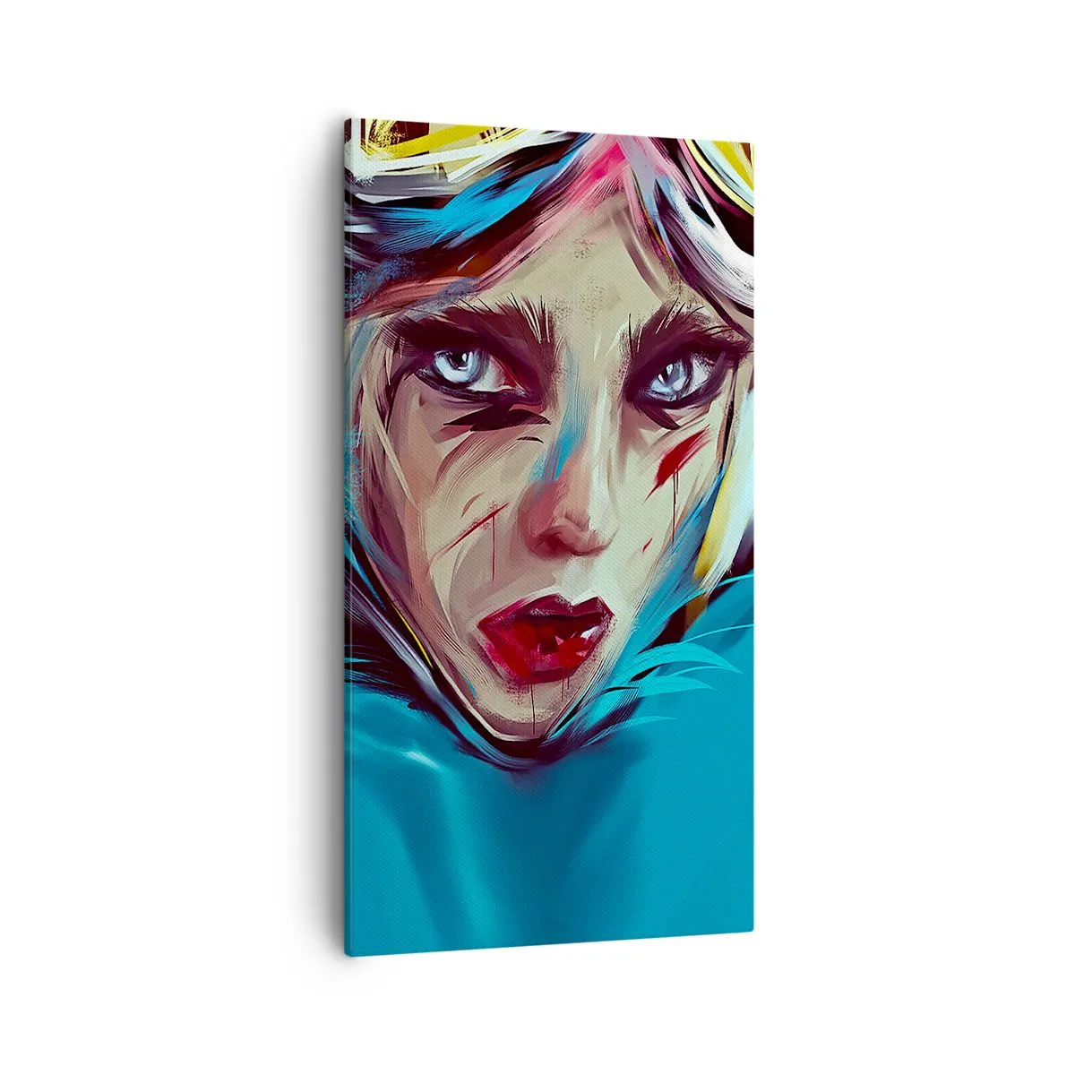 Tablou pe pânză - Războinica de drum - 55x100 cm