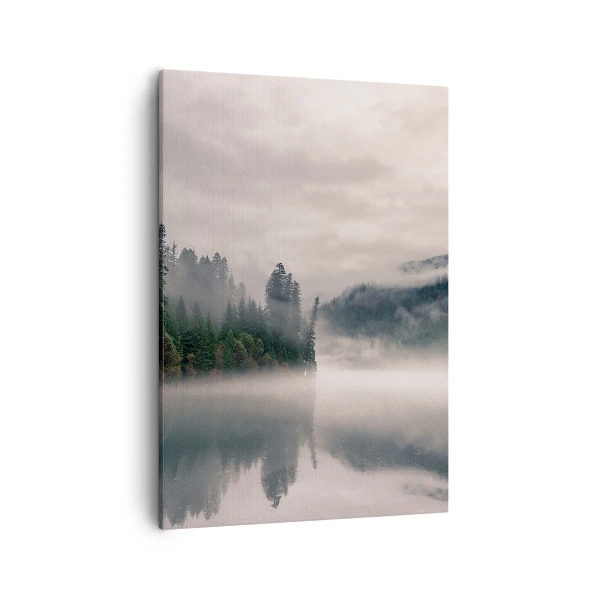 Tablou pe pânză - În reverie, în ceață - 50x70 cm