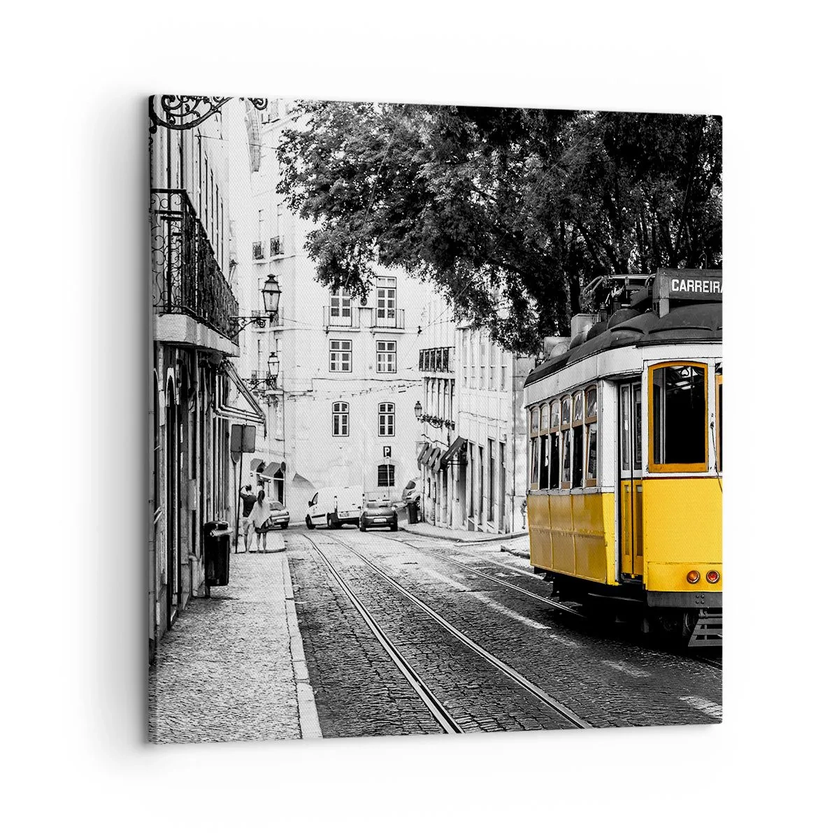 Tablou pe pânză - Sună fado în fundal - 60x60 cm