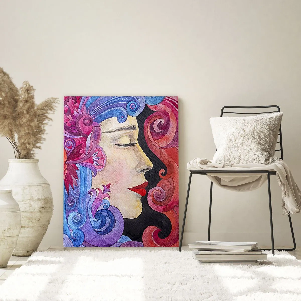 Tablou pe sticlă - Secesiunea mai trăiește - 50x70 cm