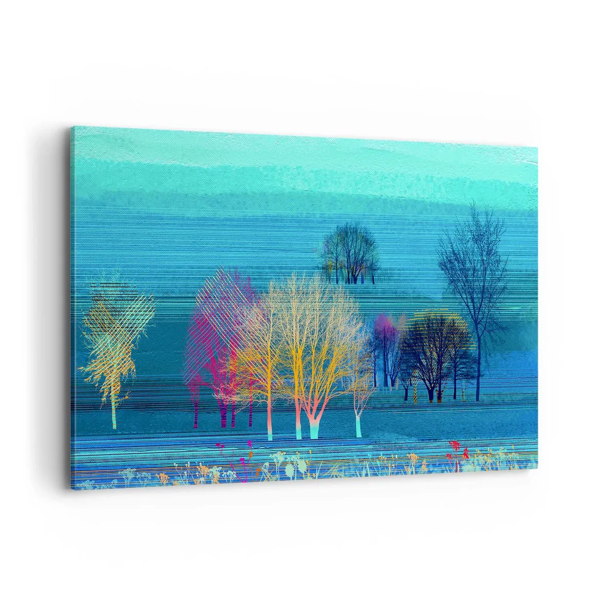 Tablou pe pânză - Un peisaj pieptănat - 120x80 cm