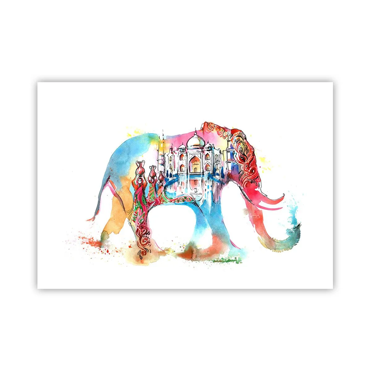 Poster - India - aura iubirii - 100x70 cm