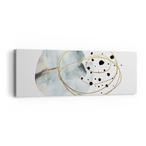 Tablou pe pânză - În îmbrățișarea spațiului - 90x30 cm