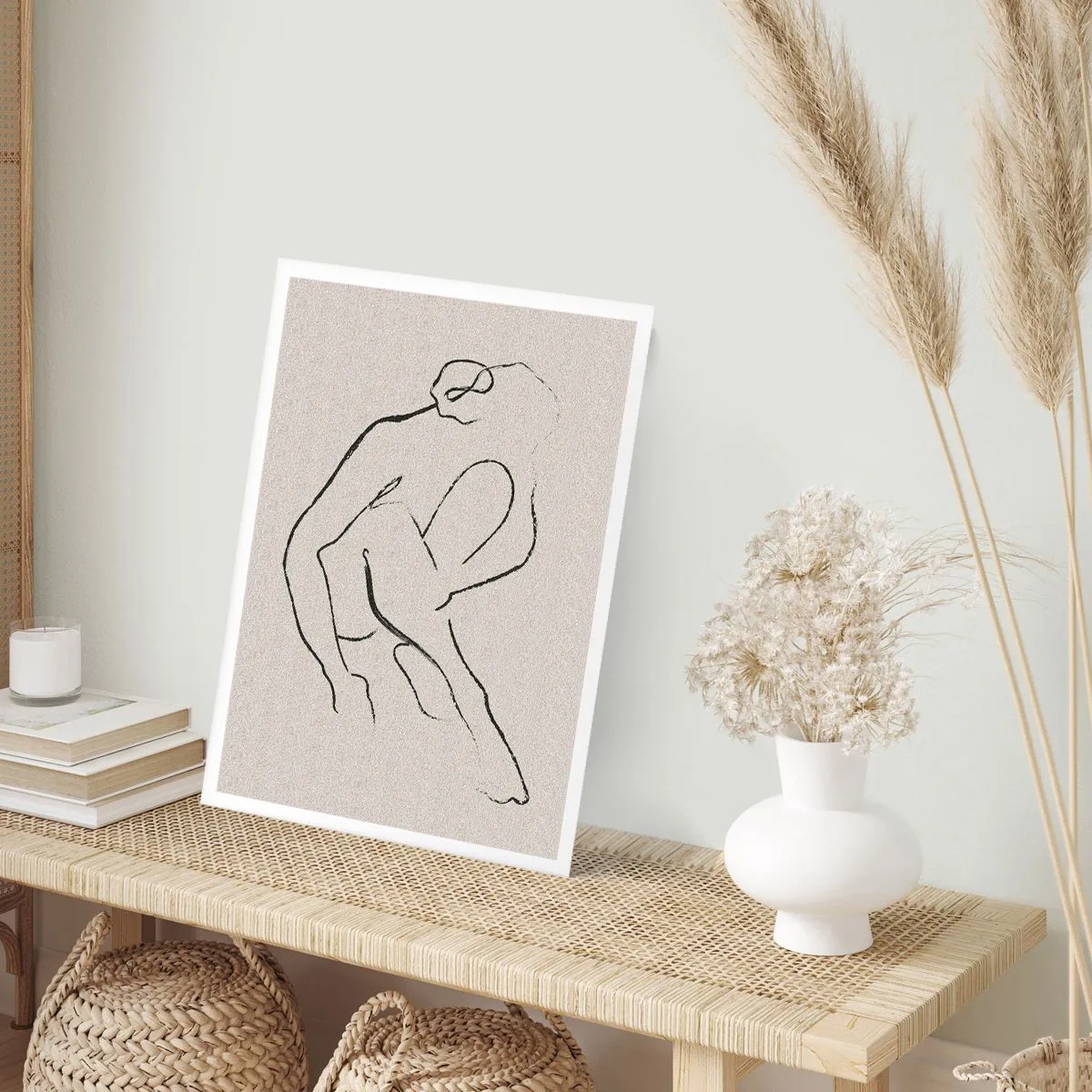 Poster - Schiță intimă - 30x40 cm