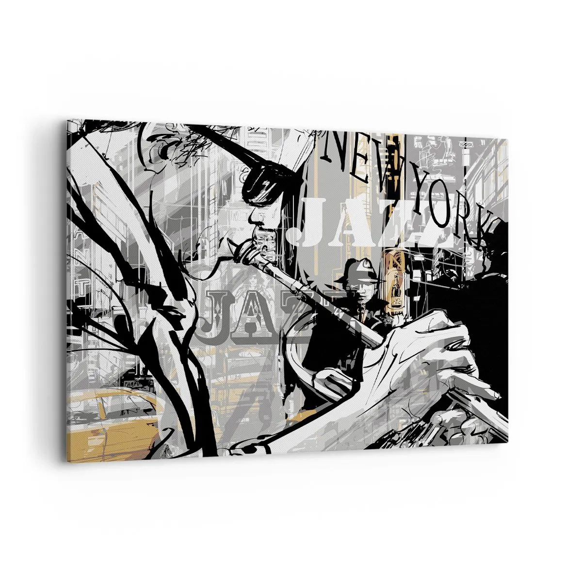 Tablou pe pânză - În ritmul New York-ului - 100x70 cm