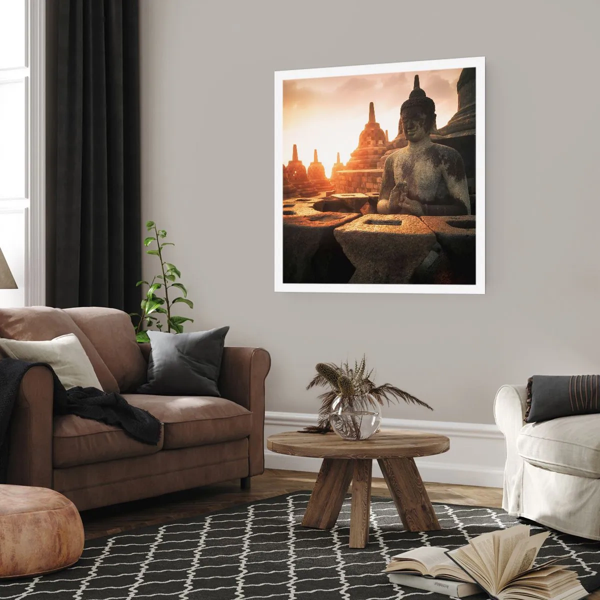 Poster - Vreme de mare înțelepciune - 40x40 cm