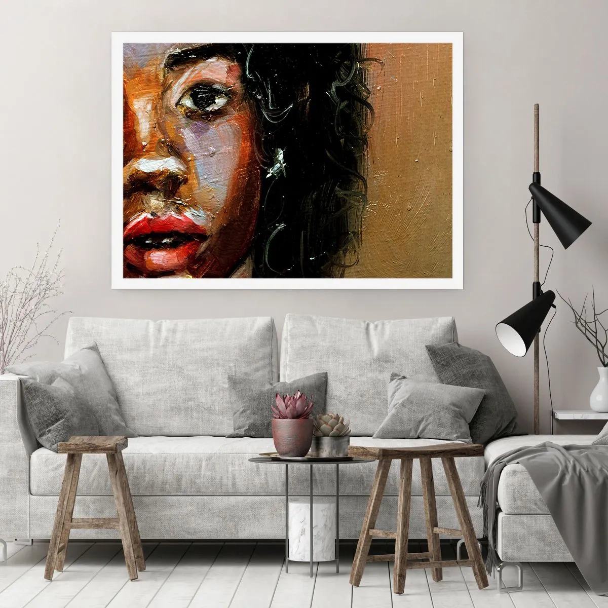 Poster - Negru și strălucire - 40x30 cm