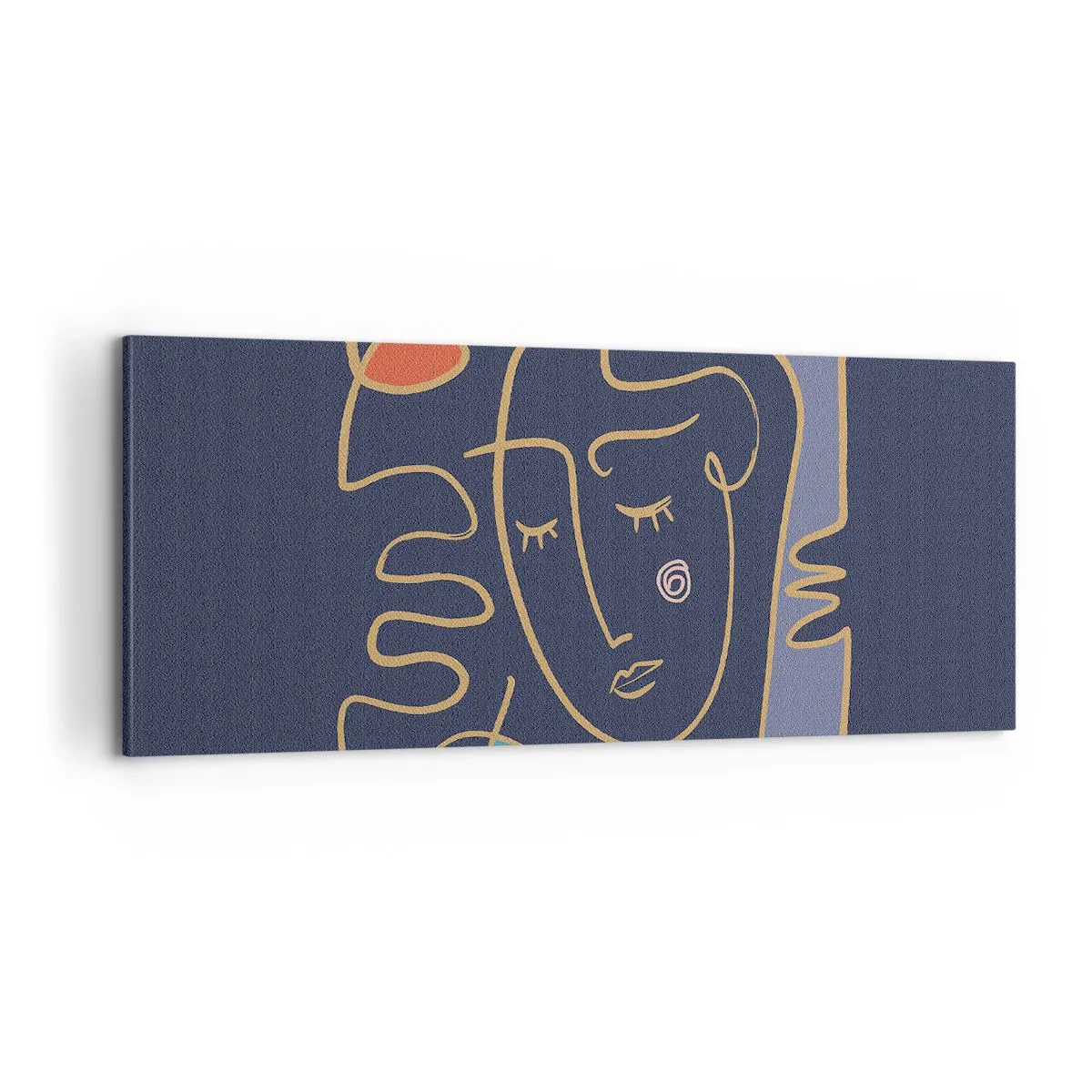 Tablou pe pânză - În reverie - 100x40 cm