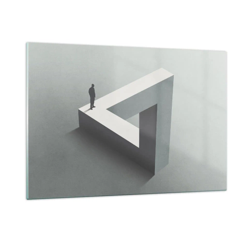 Tablou pe sticlă - Și totuși este posibil - 120x80 cm