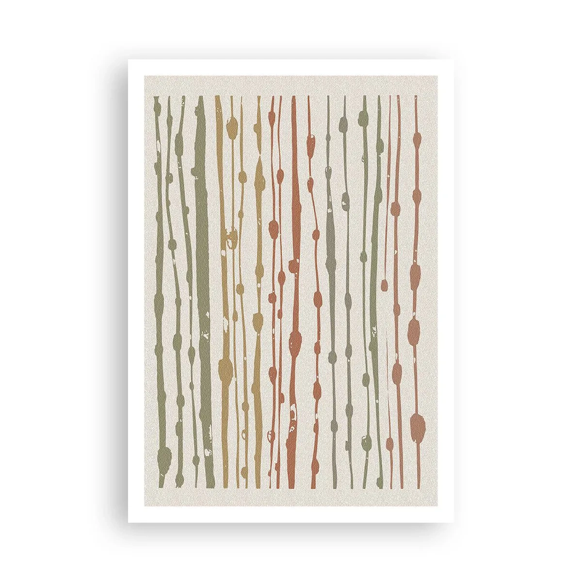 Poster - Notația culorilor muzicale - 70x100 cm