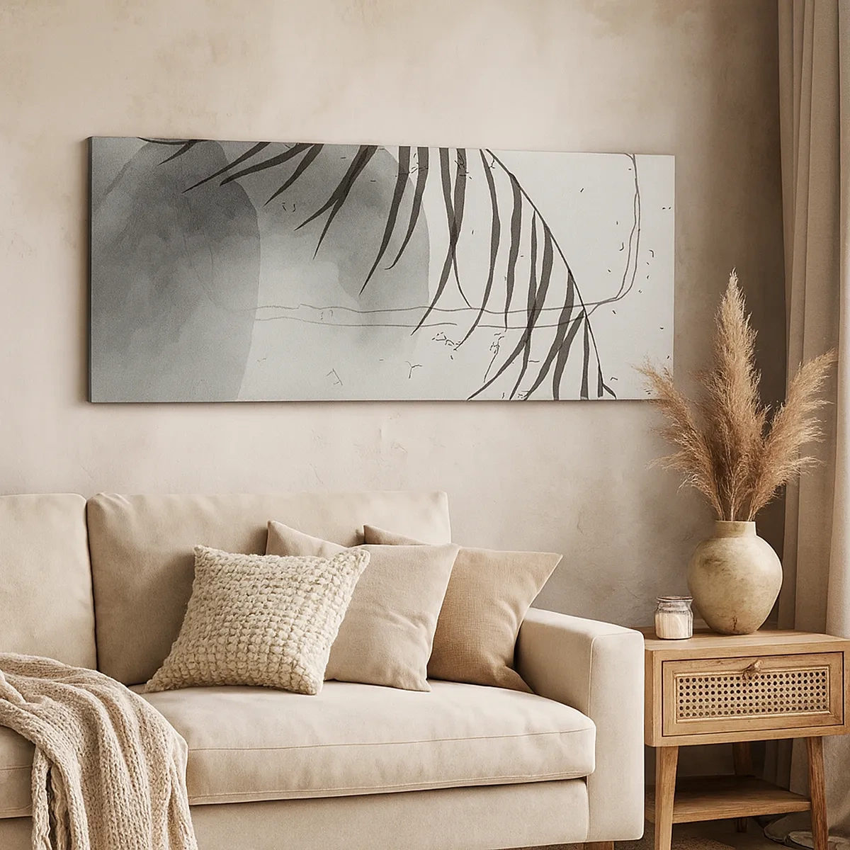 Tablou pe pânză - Exotismul subtil al naturii - 30x30 cm