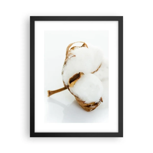 Poster în ramă neagră - Moale prin natură - 30x40 cm
