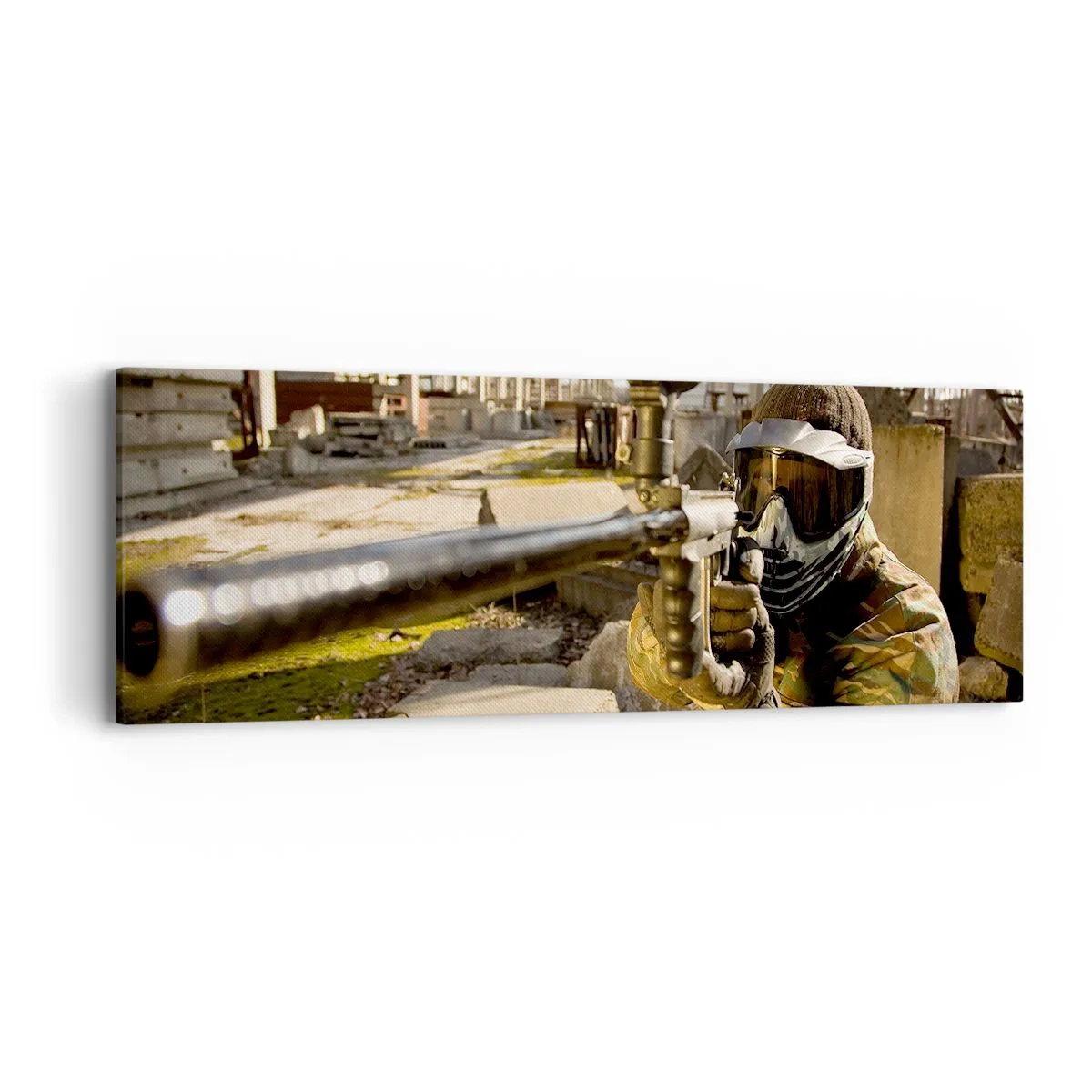 Tablou pe pânză - Și tu poți fi erou - 90x30 cm