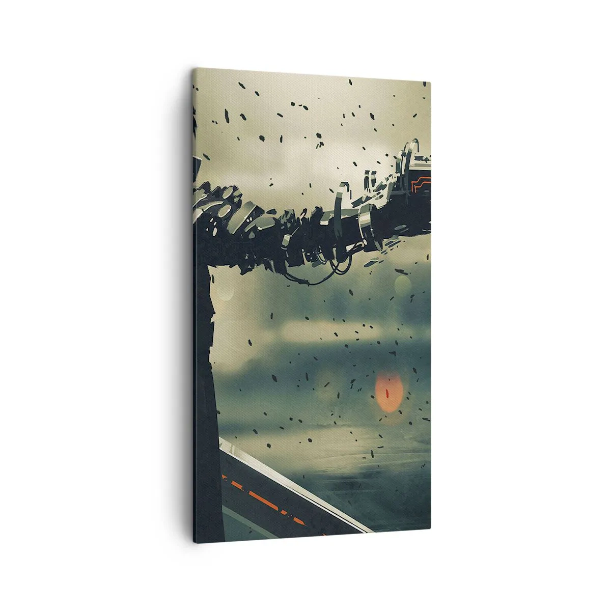 Tablou pe pânză - Armă letală - propriul tău Terminator - 45x80 cm