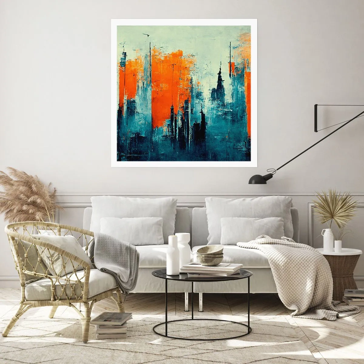 Poster - Peisaj modern - 30x30 cm