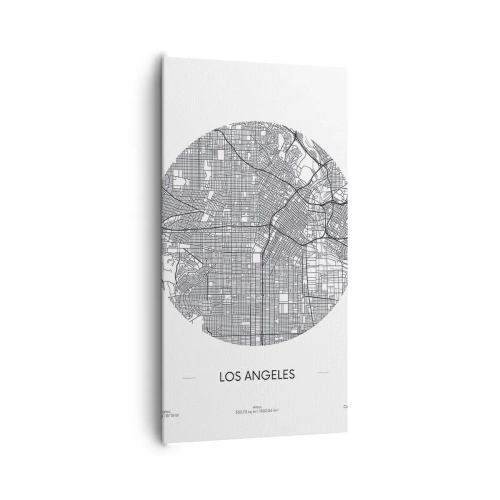 Tablou pe pânză - Anatomia Los Angeles - 65x120 cm