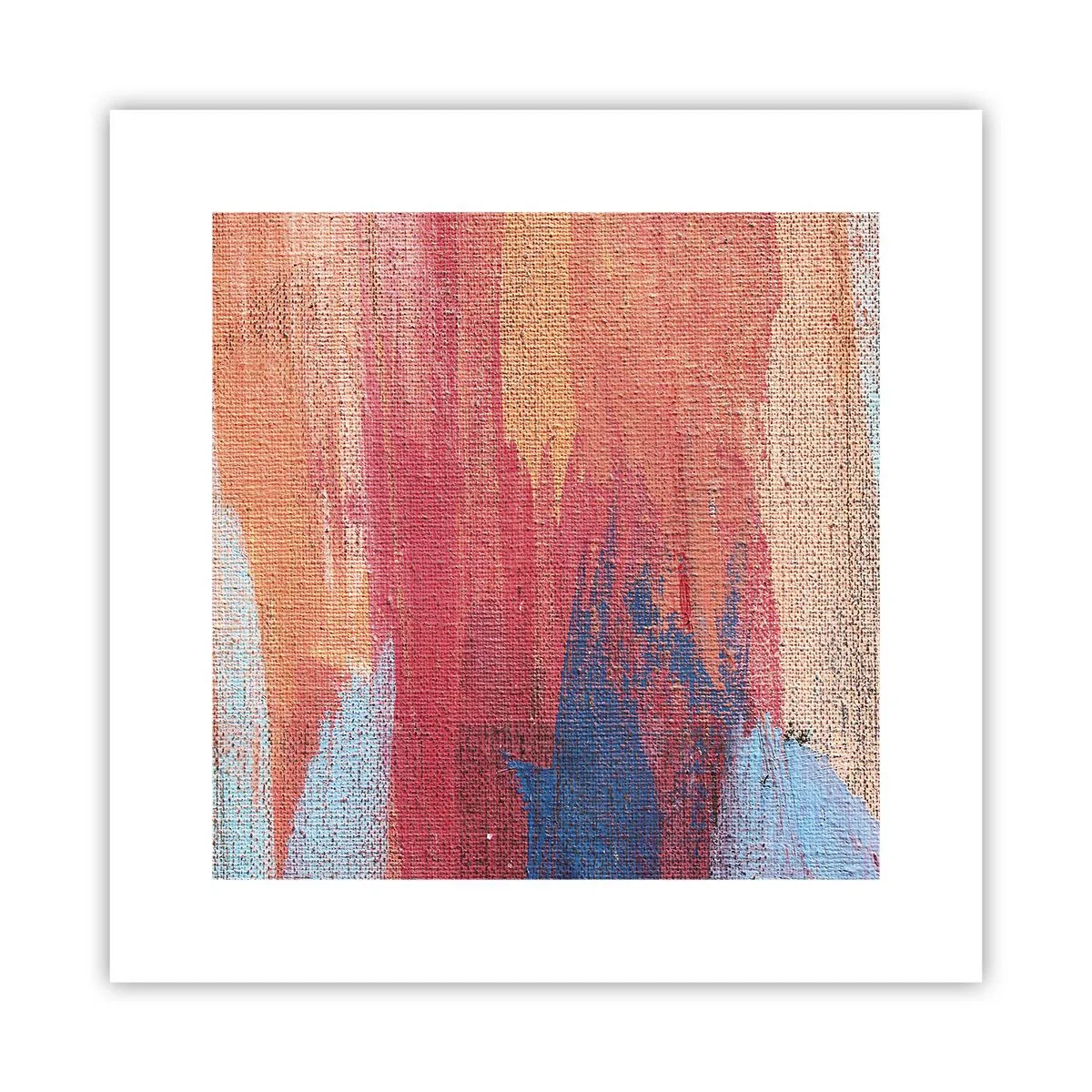 Poster - Plutind prin curcubeu - 30x30 cm