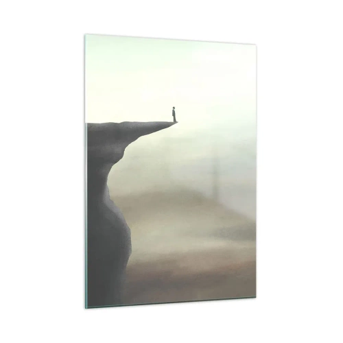 Tablou pe sticlă - În sus, bineînțeles! - 50x70 cm