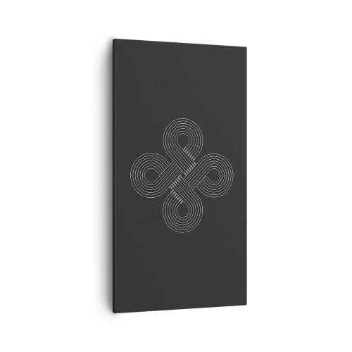 Tablou pe pânză - În spirit celtic - 55x100 cm