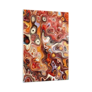 Tablou pe sticlă - Dacă nucile s-au topit în miere - 50x70 cm