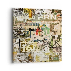 Tablou pe pânză - Oh, se întâmplă... - 40x40 cm