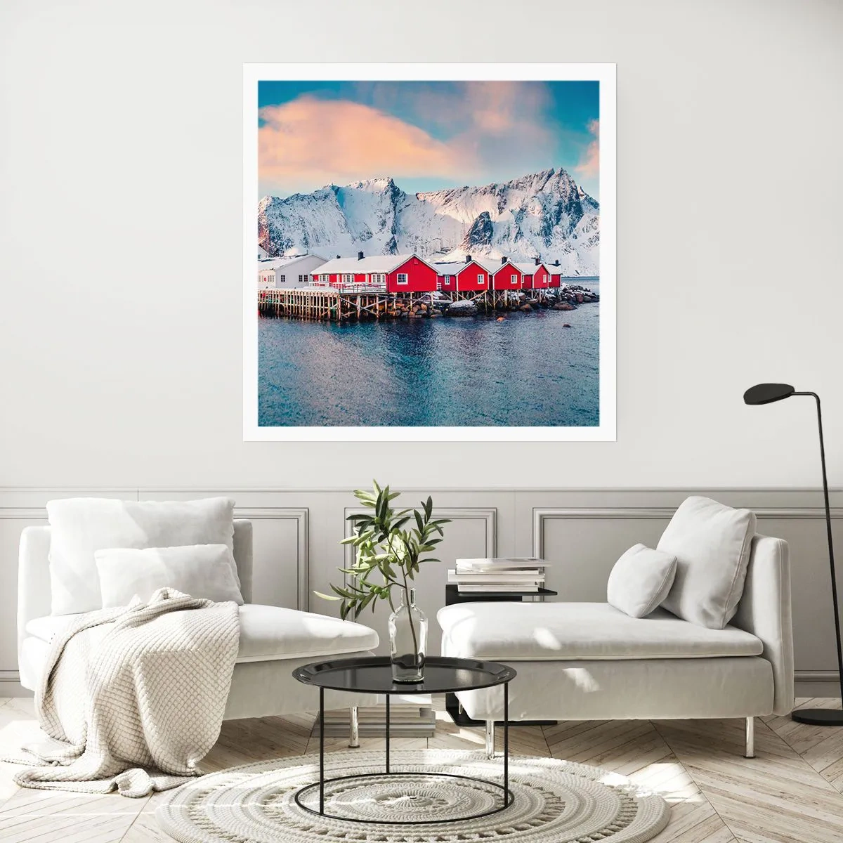 Poster - Retragerea nordică - 60x60 cm