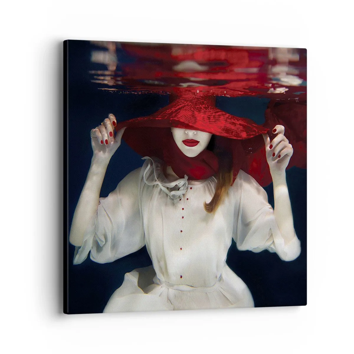 Tablou pe pânză - Frumoasa fantomă - 40x40 cm