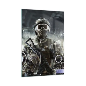 Tablou pe sticlă - Putere la putere - 50x70 cm