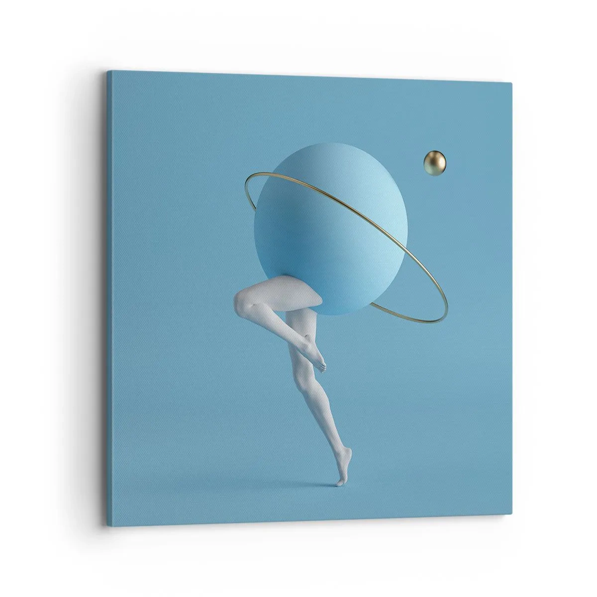 Tablou pe pânză - Și planetele o iau razna - 70x70 cm