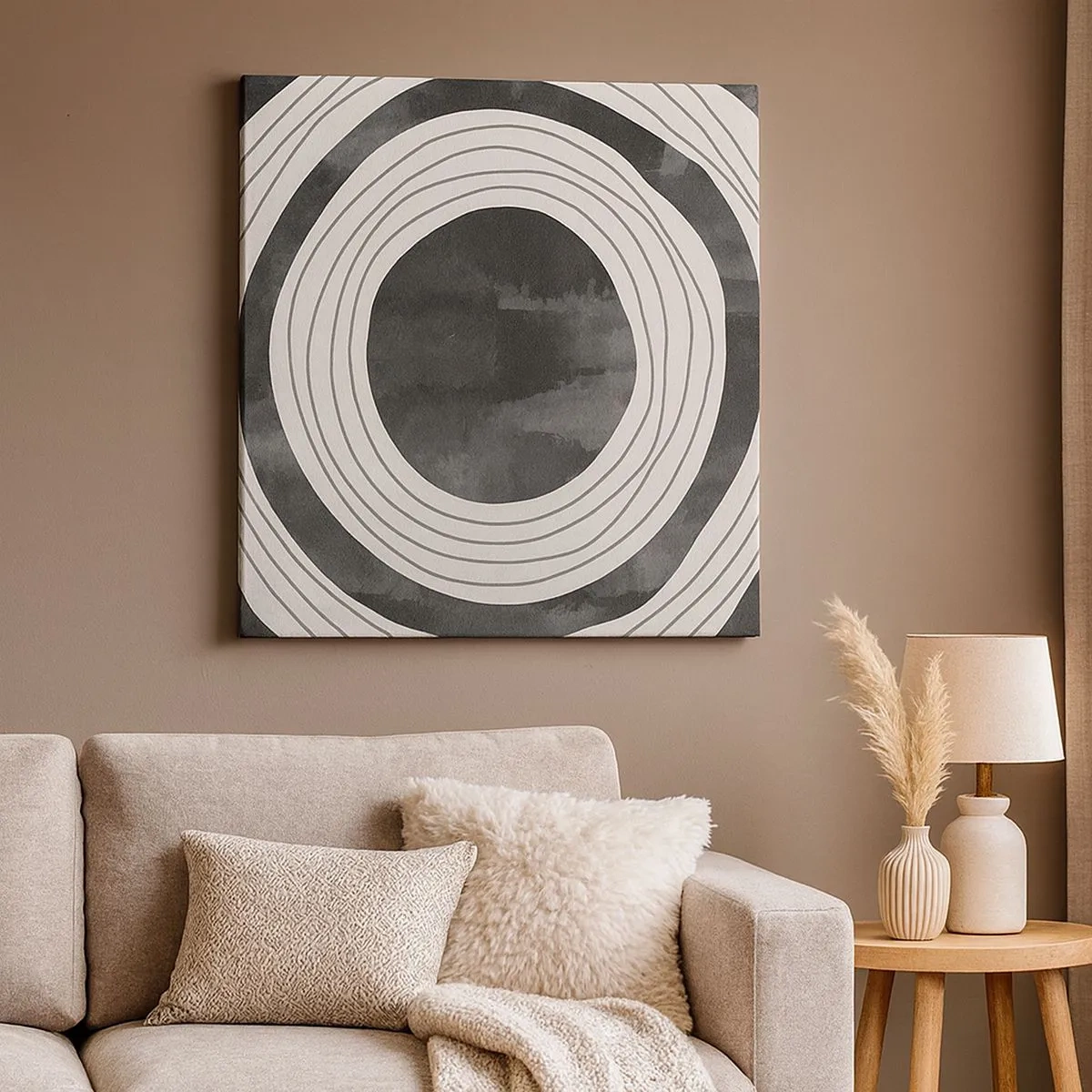 Tablou pe pânză - Direct la subiect - 30x30 cm