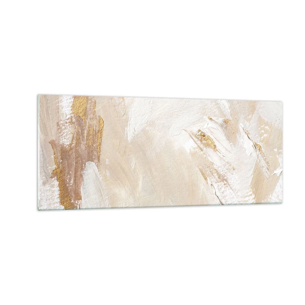 Tablou pe sticlă - Compoziție pastel - 100x40 cm