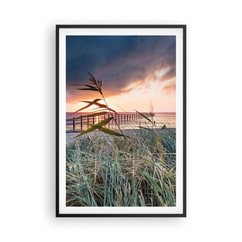 Poster în ramă neagră - Nu trece cu vântul - 61x91 cm