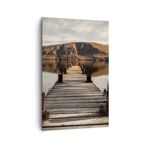 Tablou pe pânză - Peisaj în tăcere - 80x120 cm